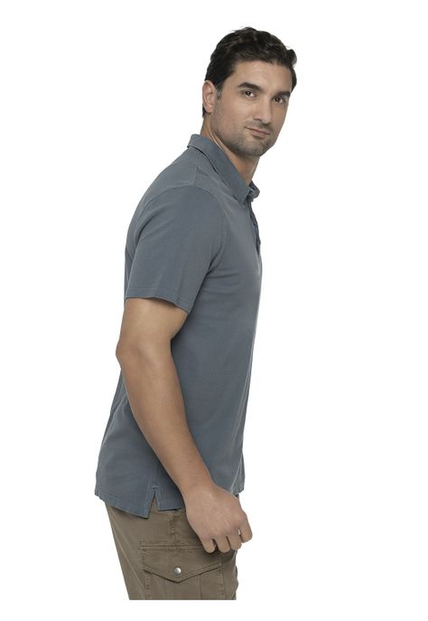 Polera Hombre Azul Panama Jack-2