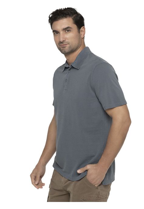 Polera Hombre Azul Panama Jack-3