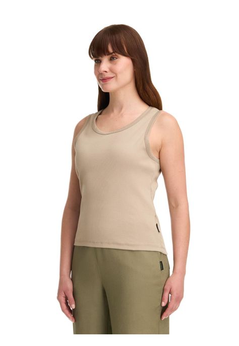 Polera Mujer sin Mangas Rib Panama Jack-4
