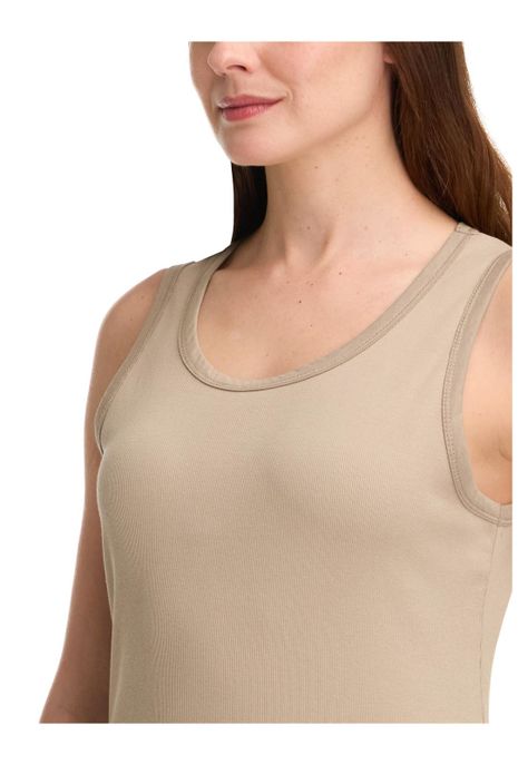 Polera Mujer sin Mangas Rib Panama Jack-5