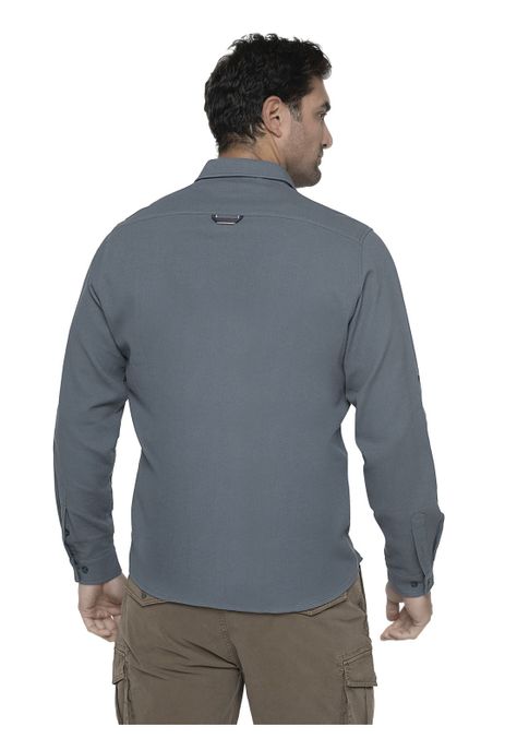 Camisa Hombre Azul Panama Jack-1