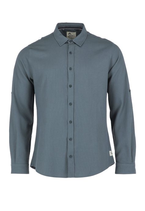 Camisa Hombre Azul Panama Jack-6