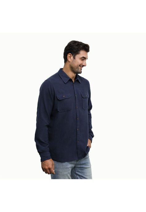 Camisa Hombre azul Panama Jack-3