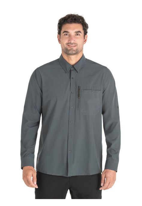 Camisa Hombre Gris Panama Jack-0