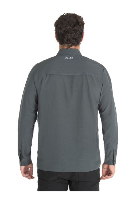 Camisa Hombre Gris Panama Jack-1