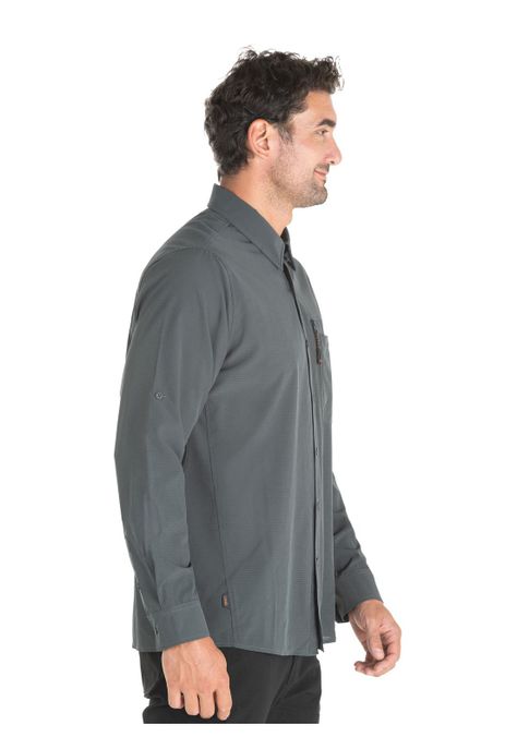 Camisa Hombre Gris Panama Jack-5