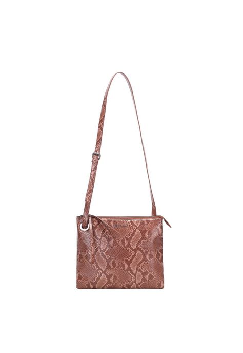 Cartera Bandolera Animal Print Pollini-1
