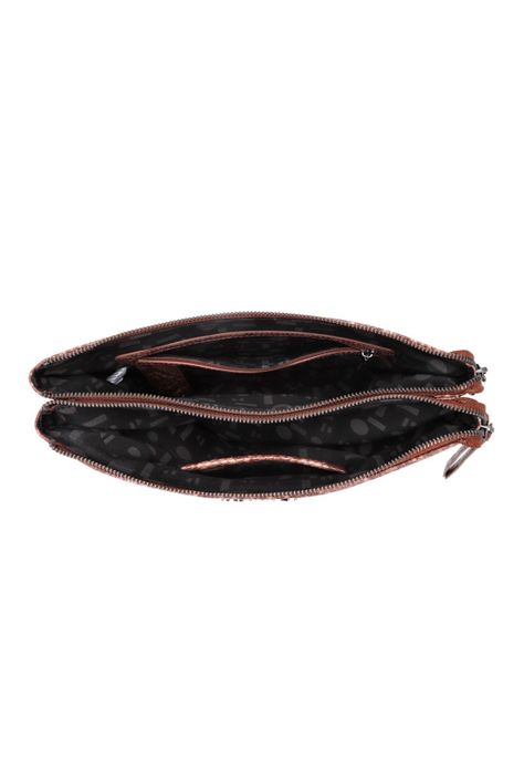 Cartera Bandolera Animal Print Pollini-3