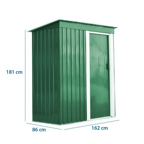 Bodega De Jardín Verde 1.38 M2 181x162x86 CM-1