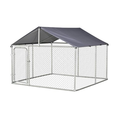 Canil Modular Para Perros con Techo 2.3x2.3 mts-0