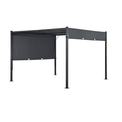 Pergola Aluminio Con Pantallas Laterales 4X3MT-0
