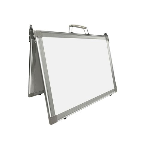 Pizarra Escritorio Portátil 4 caras Magnética 40x30cm-1