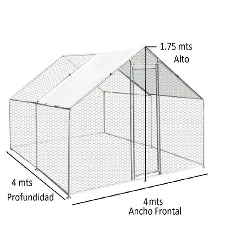 Gallinero Modular 4x4mt-1