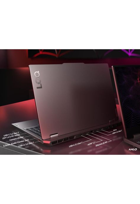 Notebook Gamer Lenovo LOQ 9na Gen AMD Ryzen 5 24GB RAM 512GB SSD NVIDIA RTX™ 3050 15''-5