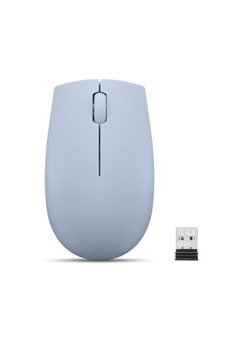 Mouse Lenovo 300 Wireless Compact - Frost Blue-0
