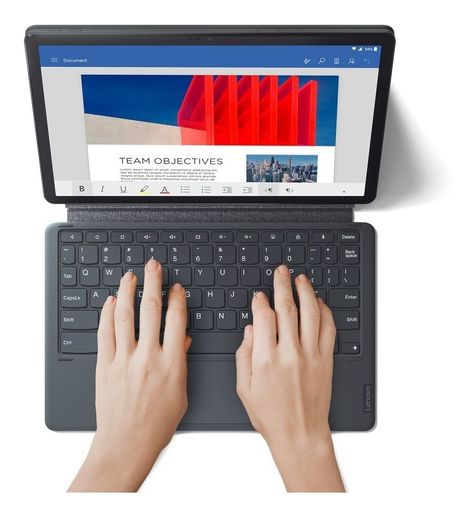 Tablet Lenovo Tab P11 6GB RAM-128GB 2K 11'' Teclado y Lápiz-1