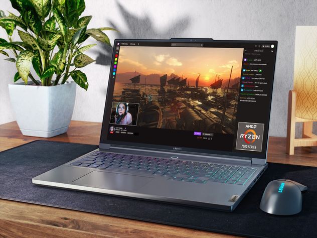 Notebook Legion Slim 7 AMD Ryzen 7 32GB RAM 1TB SSD RTX 4060 16''-7