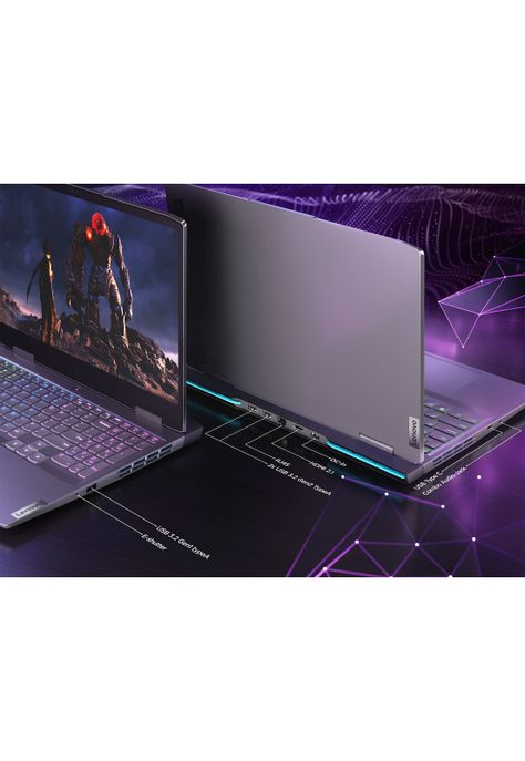 Notebook Gamer Lenovo LOQ Intel Core i5 16GB RAM 512GB SSD RTX 4060 15''-4