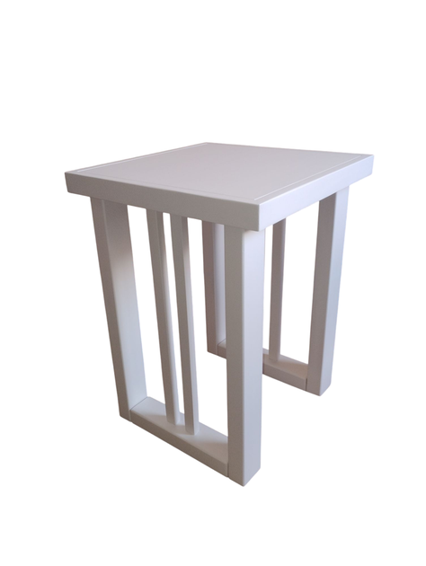 Mesa lateral, modelo Caburgua, color Blanco-0