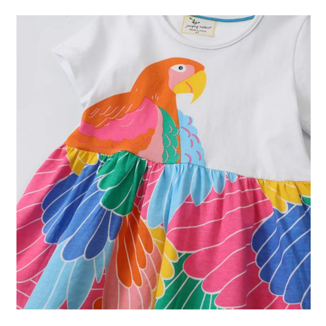 Vestido Manga Corta Niña Loro Jump Kids-3