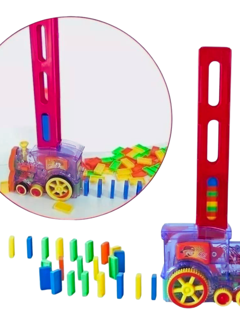Carro Domino con luces y sonido Juguete Niño-4