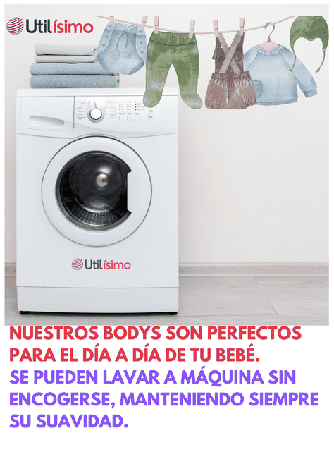Pack 5 Bodys Bebé Niña Manga Larga Tedmimak 100% Algodón Ballet Dreams-4