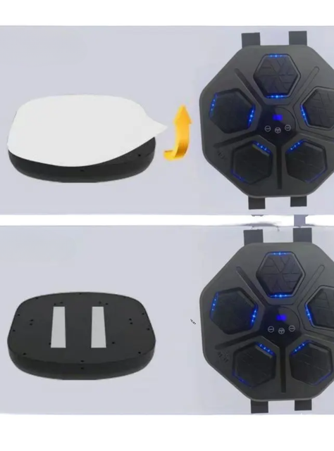 Máquina Boxeo Musical Entrenamiento Bluetooth Con Guantes-3