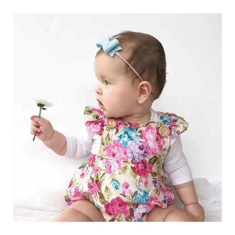 Body Floreado con Volado y Cinta para Bebé Niña Jump Kids Beige-2