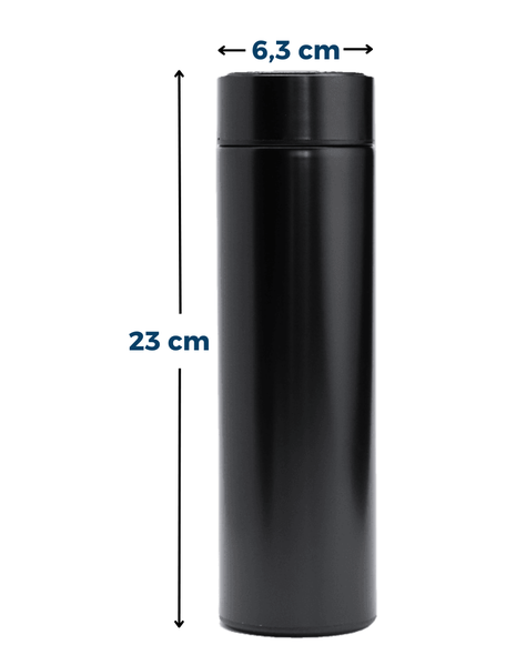 Termo Inteligente Vaso Digital Táctil Taza Led Smart Cup Plata-2