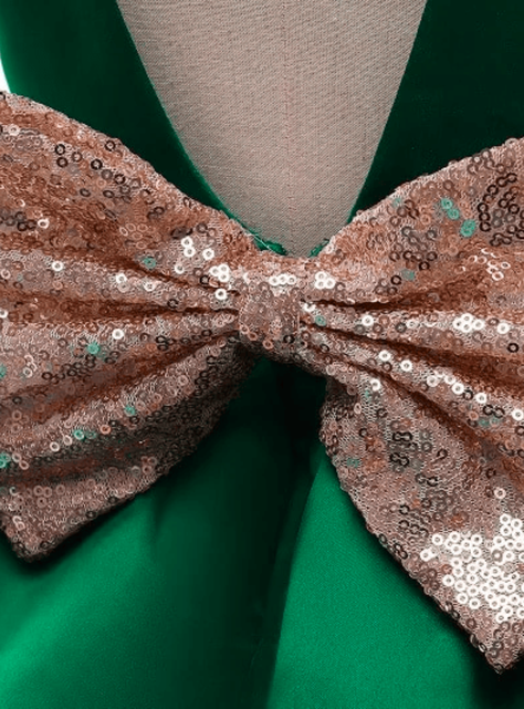 Vestidos Fiestas con Tul y Volantes Niñas 1a5 años Princesa Esmeralda-7