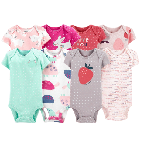 SuperPack 8 Bodies Niña Tedmimak Manga Corta-4