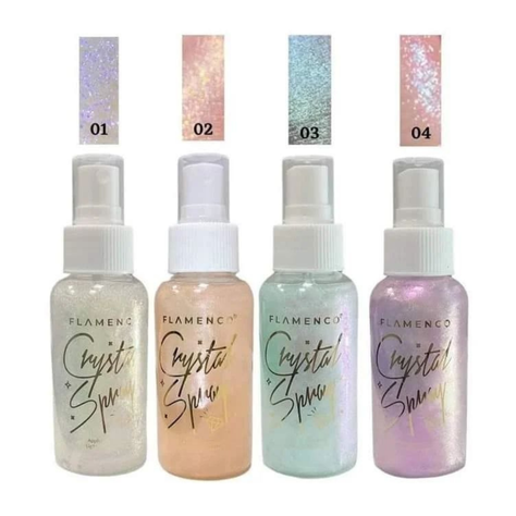 Spray Iluminador Polvo De Hadas Flamenco 80ml T03-1