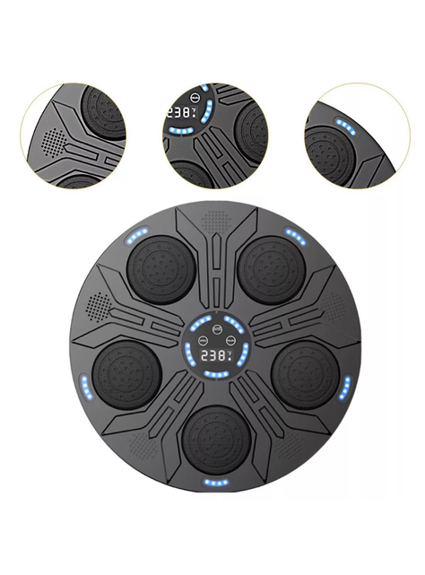 Máquina Boxeo Musical Entrenamiento Soporte Boxeo Bluetooth-6