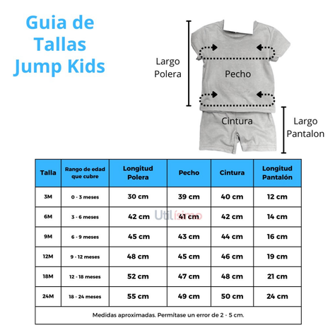 Set 18 Piezas Ajuar Niño Jirafa Elefante Amarillo Jump Kids 100% Algodón-6