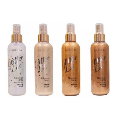 Glitter Lust Shimmer Spray Flamenco 190ml T01-1