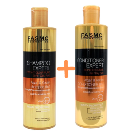Pack Shampoo + Acondicionador Expert Reparación Intensa 500ml-0
