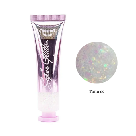 Super Glitter En Gel Flamenco T02-0