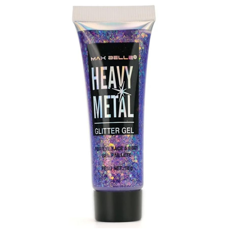 Heavy Metal Glitter en Gel Max Belle 18g T05-0
