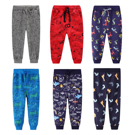 Pantalon Buzo Niño 100% Algodón Tiburones Jump Kids-1