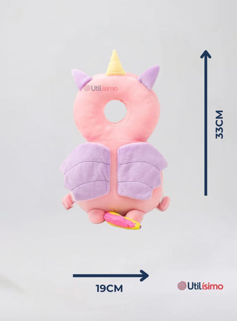 Mochila Protectora Cabeza Bebé Niña Antigolpes Almohadilla Ajustable Surtido-2