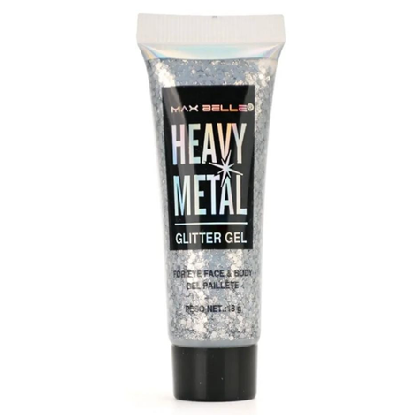Heavy Metal Glitter en Gel Max Belle 18g T04-0