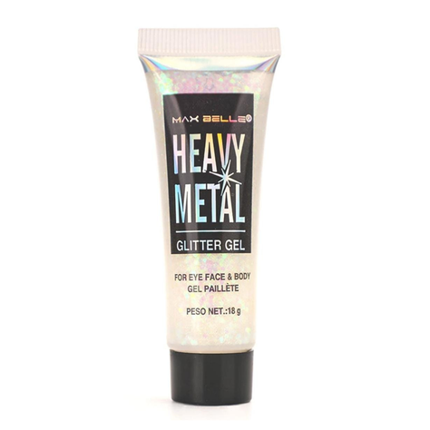 Heavy Metal Glitter en Gel Max Belle 18g T01-0