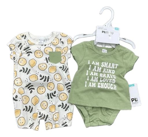 Set De Conjunto Y Enterito para bebés niñas Jump Kids-0