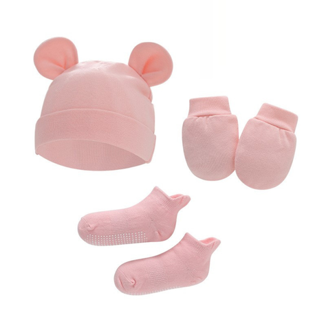 Set 3 Piezas Unicolor para Bebé Niña Jump Kids Surtido-0