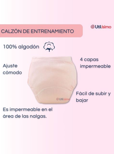 Pack 6 Calzón Pantys Niña Entrenamiento Algodón Cintura Elástica-3