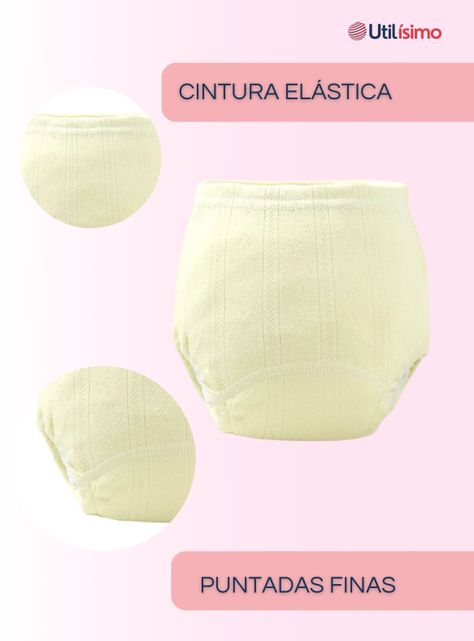 Pack 6 Calzón Pantys Niña Entrenamiento Algodón Cintura Elástica-7