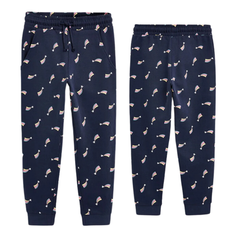 Pantalon Buzo Niña 100% Algodón Estrella Jump Kids-0