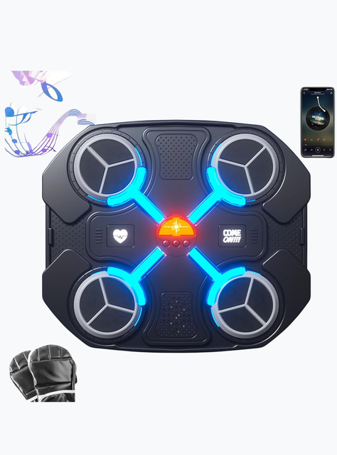 Maquina De Boxeo Musical Bluetooth Entrenamiento Niños-1