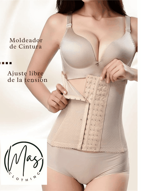 Faja Reductora Moldeadora H24 24.5 x 28 cm Alta Compresión-4