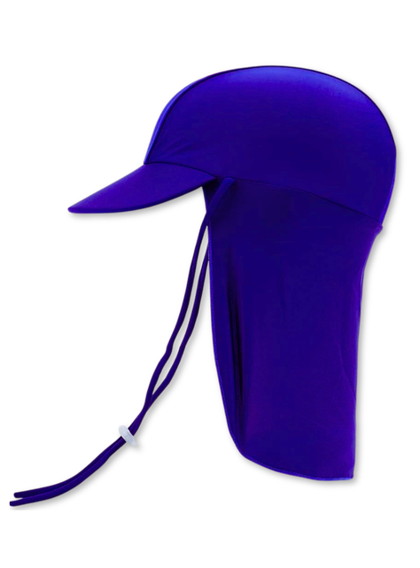 Gorro para el Sol con Solapas Protección UV Niños de 1 a 10 Años Azul-0